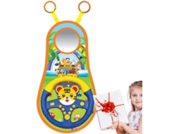 Volante De Brinquedo Para Cadeirinha Carro Infantil Simulação Direção Com Rotação Graus Faz Conta
