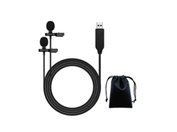 1Pcs Microfone de Lapela Usb ALLINLESS