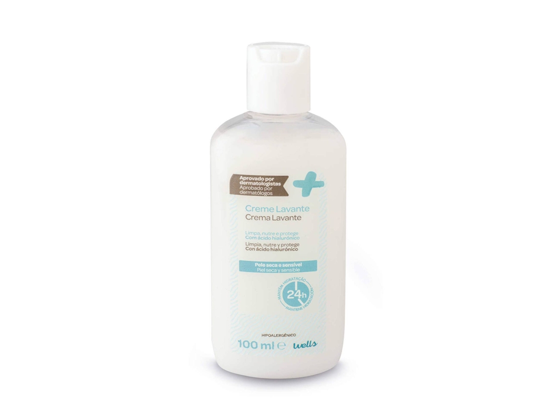 Creme Lavante de Corpo e Rosto Travel Size WELLS