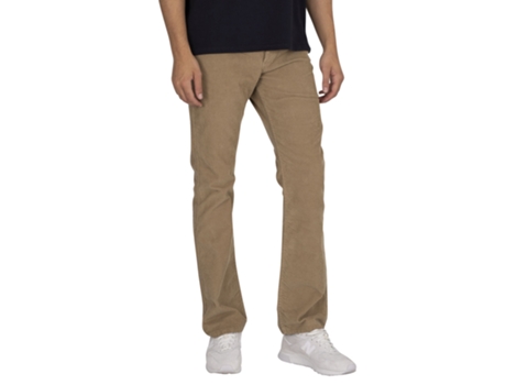 Jeans De Homem Lois Jeans Bombazina Fina Bota Dario Bege (33w X 34l)