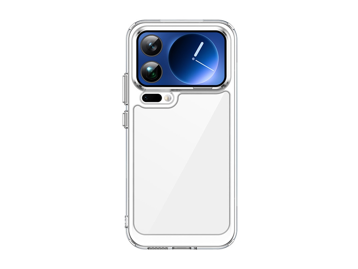 Capa Para Celular Completa Em Acrílico Com Proteção Contra Impressões Digitais.transparente - Xiaomi 17 Pro Max