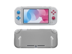 Pacote com 2 Capas de Cristal para Switch Lite, Capa Protetora para o Console com Alça para Switch Mini Capa de Cristal BRILVIBERA