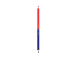 Lápis Bicor Liderpapel Vermelho-Azul C/ de 12 Lápis