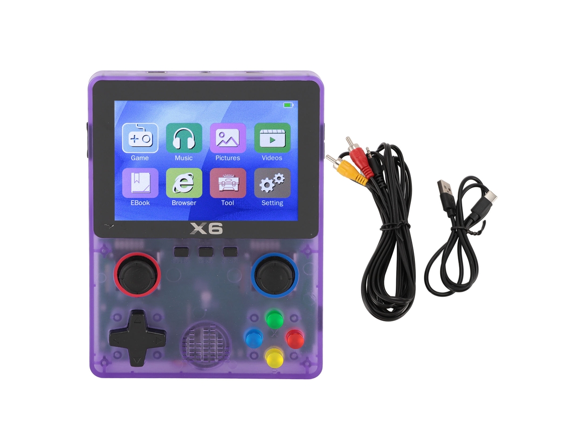 Console de Jogos Portátil com Dois Joysticks EOOCOO