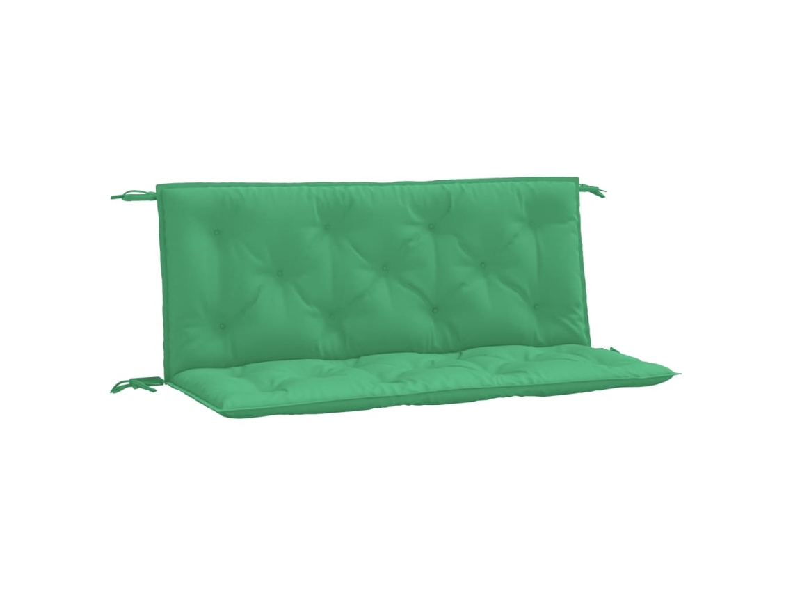 Garden Bench Cushion, Garden Bench Cushions Vidaxl Verde Tecido (120 X 50 X 7 Cm)