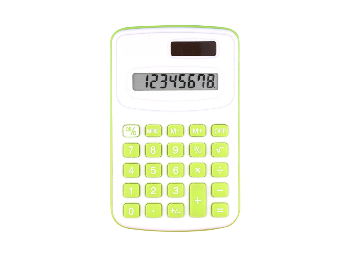 Mini calculadora portátil e fofa para estudantes, de alta precisão e leve, ideal para escola e casa