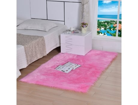 Tapete LUUCOZK Áreas Desgrenhadas Quarto Vermelho (180x220cm)