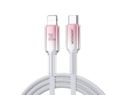 Lurelia Cabo De Carregamento Rápido Usb-c/usb-a/8 Pinos 30w 1,2 M, Branco