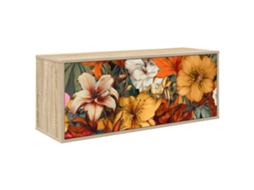 Vidaxl Armário De Tv Montado Na Parede Gennep 102 X 33 X 40 Cm