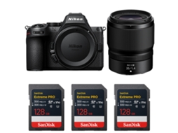 Z5 Ii + 35mm F/1.4 + 3 Sandisk 128gb Extreme Pro Uhs ii Sdxc + Ebook “20 Dicas para Fotos Que Impressionam” NIKON
