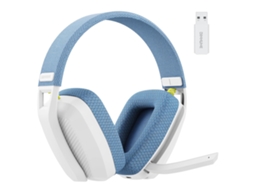 Fones de Ouvido EOOCOO (modo Duplo Bluetooth 5.3/2.4g, Leve)