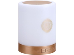Alto-falante Bluetooth - NEUFU - SQ212 - Portátil - Luz Noturna - Rádio FM Branco NEUFU