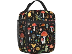 Bolsa de almoço portátil Aquaforge, bolsa de ombro com estampa de esponja, bolsa térmica e aquecedora