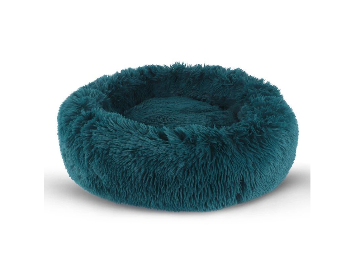 Cama para Cachorro Pequeno e Gato, Lavável, 40cm, Ciano | S/MARCA