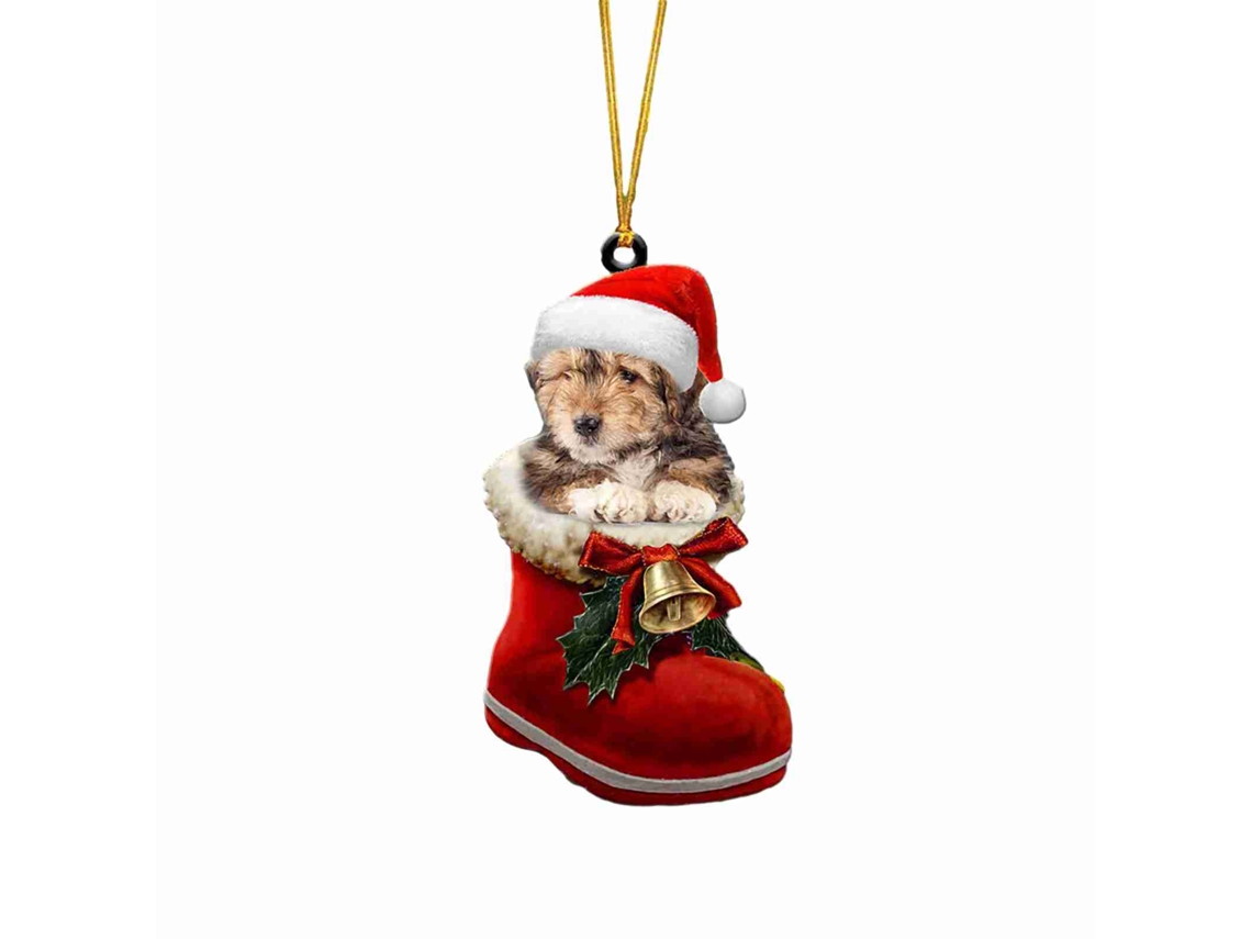Presente de Natal em meias de desenho para pendurar e decorar no carro LAXISCREED