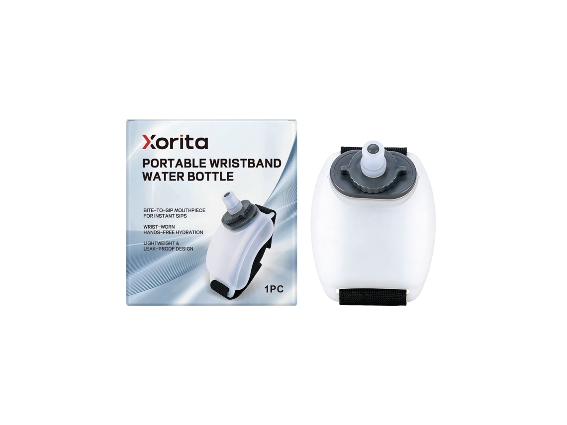 Garrafa de Água Portátil LAXISCREED com Pulseira Xorita para Regeneração e Hidratação