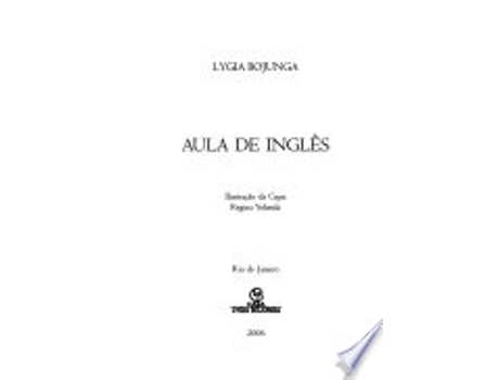 Livro Aula De Ingles de Lygia Bojunga (Português do Brasil)