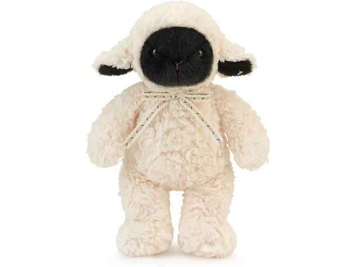 Ovelha De Pelúcia, Polegadas, 25 Cm, 9,8 Polegadas, Cara, Preta