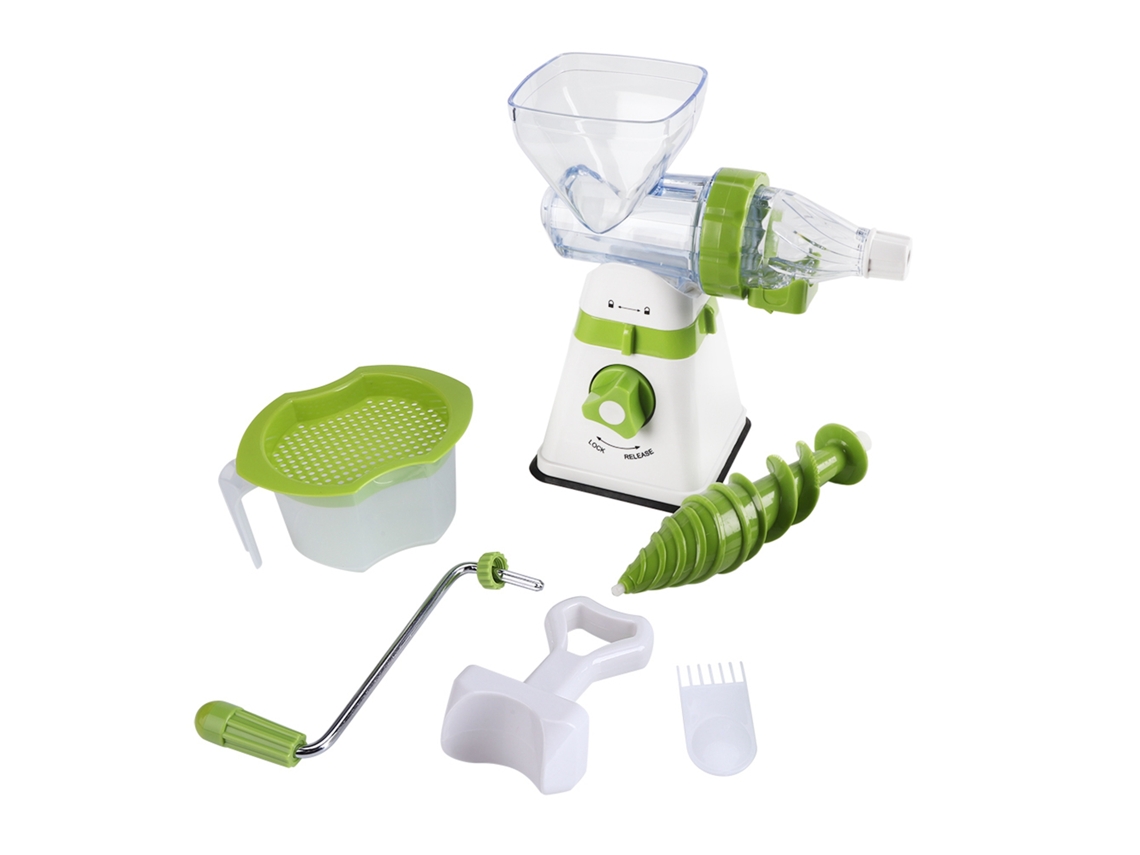 Espremedor manual de frutas e vegetais multifuncional para cozinha extrator de suco sem eletricidade | S/MARCA