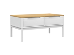 Coffee Table, Coffee Tables Vidaxl Branco Madeira De Pinho (n/a)