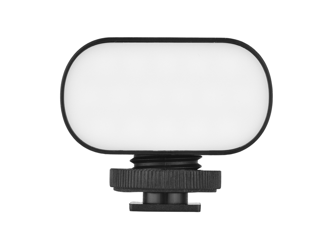 Luz Led De Vídeo Mini Rgb Com Cold Shoe Compatível Com Gopro E Telefone Móvel