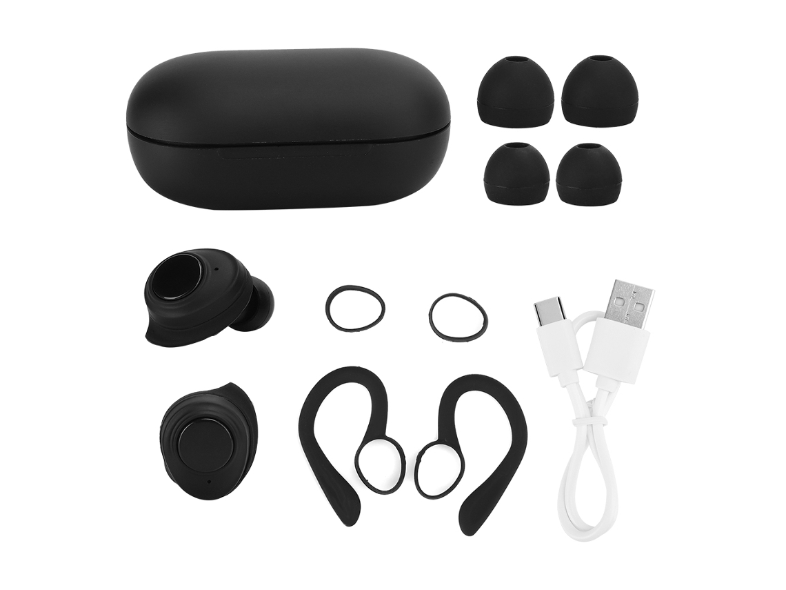 Aetheria fones de Ouvido Bluetooth Tws X9 Pro com Redução de Ruído, Design Esportivo e Carregamento Rápido