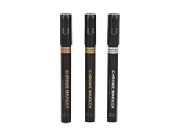 Kit De 3 Canetas De Desenho Para Unhas Rápido Secagem Ferramenta De Manicure