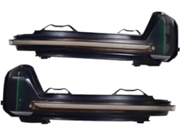 Piscas De Led Para Vw Tiguan Mk2 2017 2018 2019e Touareg Mk3 Eu 2019-piscas Dinâmicos Indicadores Fluxo Água Amarelos