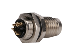 Laxiscreed Conector De Encaixe M8 Aviation 4 Pinos Com Interface Metálica E Proteção Ip67