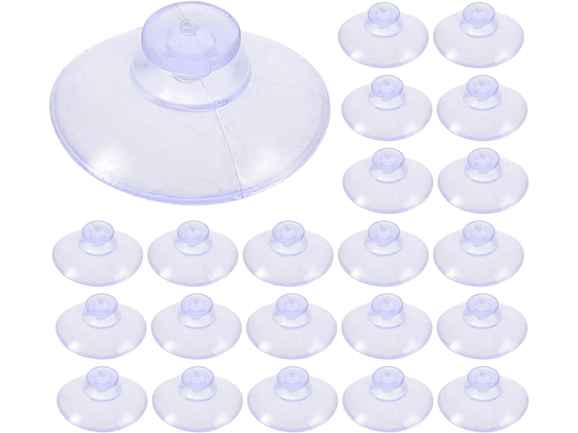 300 Ventosas De Vidro Com Ganchos Mesas E Janelas, Ventosas De Pvc Reutilizáveis, Belle Conception