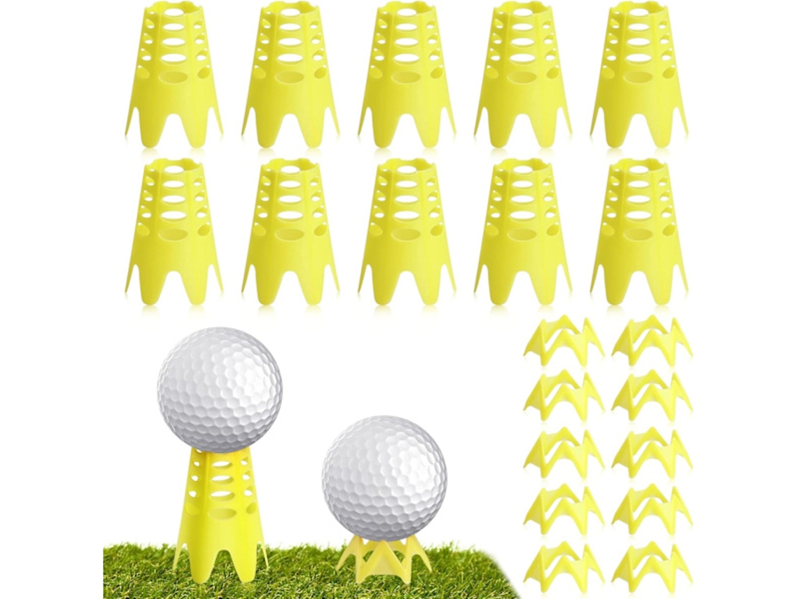20 Pinos MARCA, plástico, para simulador de golf, uso interno y externo