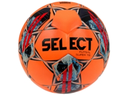 SELECT Futsal Super Tb V22 Ball Futsal Super Org-Blk Unissex Bolas de Futebol Laranja 4 Eu