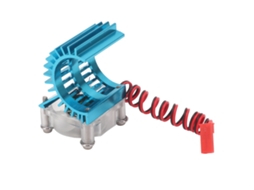 Dissipador De Calor Com Cooler Para Motor 2838 2845 370 380 390 Com Luzes Coloridas E Velocidade Alta