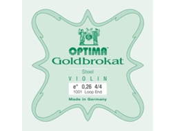 Optima Corda E1 Para Violino 4/4 Aço Final de Loop