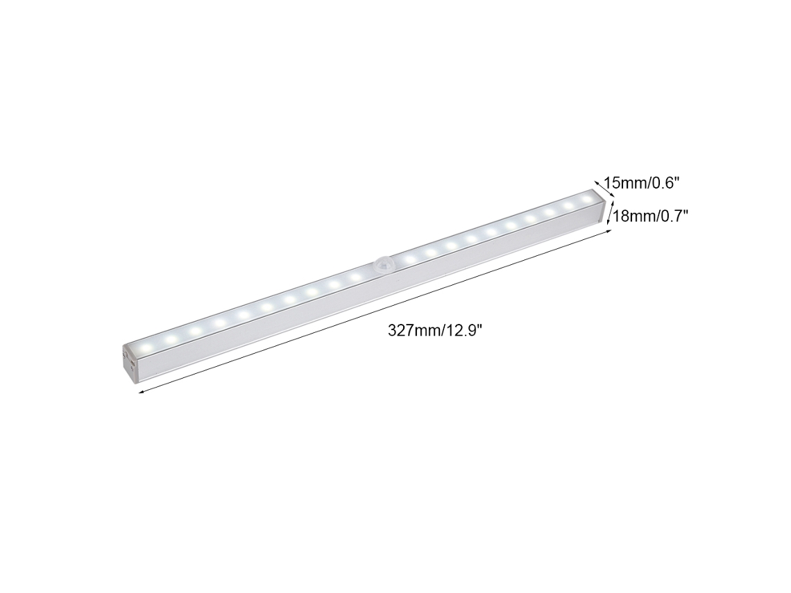 Lurelia, Luz Noturna Led, Sensor Pir, Auto, Branco, Armário, Corredor