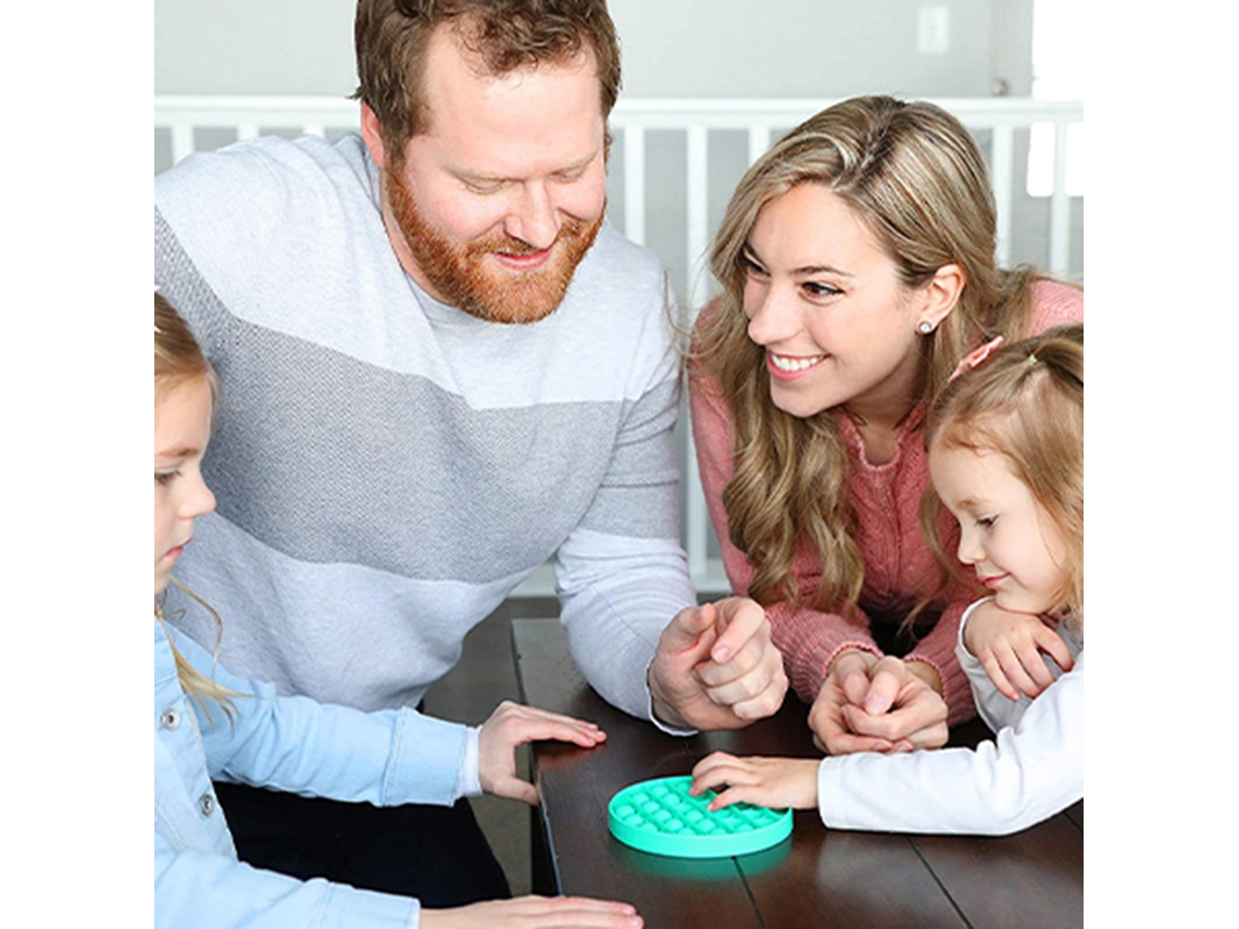 Brinquedo Sensorial Push Bubble Para Aliviar Estresse E Educação Infantil