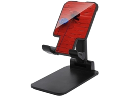 Suporte Dobrável E Ajustável Em Formato De Tijolo Vermelho Para Celular, Compatível Com Smartphones, Leitores Digitais E