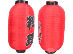 Lanterna Decorativa De Estilo Japonês, 2 Peças, Para Pendurar Em Restaurantes Ou Áreas Externas.