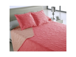 Colcha HOSTELINE VEGAS (Coral - 270 x 260 cm)