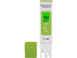Testador digital de qualidade da água 5 em 1 para testar TDS/EC/Salinidade/SG./Temperatura com alta precisão