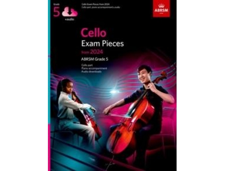 Livro Cello Exam Pieces From 2024, Abrsm Grade 5, Cello Part, Piano Accompaniment Amp Audio De Abrsm (inglês)