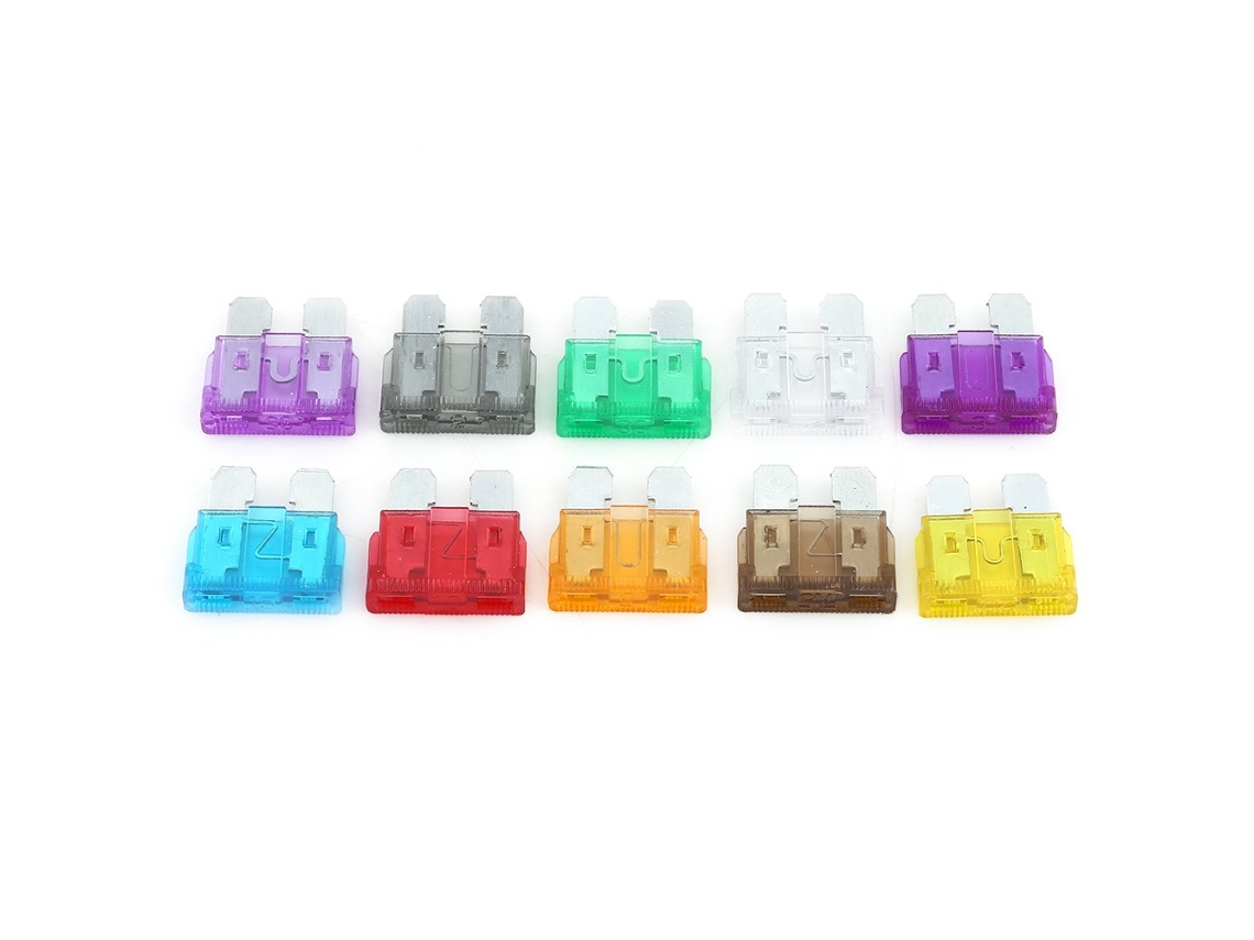 Suporte para Caixa de Fusíveis de Lâmina de 10 Vias Resistente para Aparelhos Elétricos. SFUSHOS