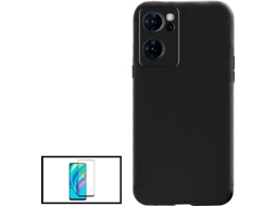 Kit Capa + Película Oppo Reno7 5G GIFT4ME Preto