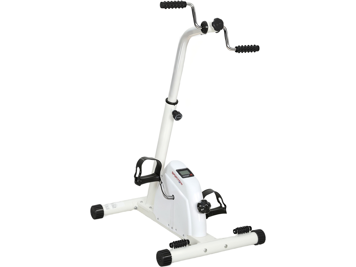 Bicicleta Ergométrica para Reabilitação de Braços e Pernas com Altura e Resistência Ajustáveis,display Lcd,branca BTFORUS