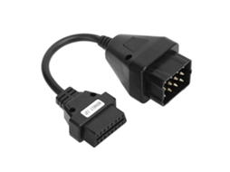 Cabo Extensor Profissional Adaptador Obd2 De 12 Pinos Para 16 Pinos Para Diagnóstico Automotivo Aquaforge