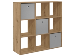 Conjunto 1 Buffet Moderno Vidaxl Castanho Derivados De Madeira (102 X 31 X 99,5 Cm)