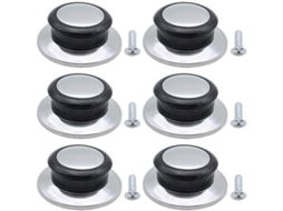 Botão Universal para Tampa de Panelas 6pcs NOVA LINE, Resistente ao Calor