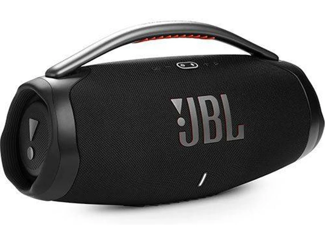 Coluna Bluetooth JBL Bombox 3 (Outlet Caixa Aberta - Autonomia: Até 24h - Preto)
