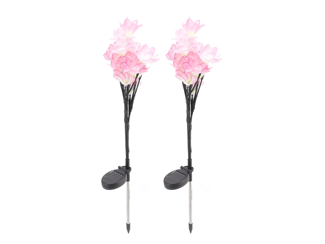 Luzes de Flores Solares Ip65 para Jardim Externo Led