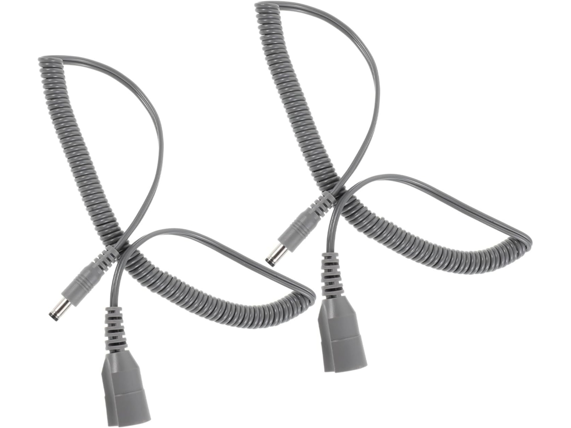 Conjunto De 2 Cabos De Alimentação Para Máquina De Unhas De 30.000 Rpm.